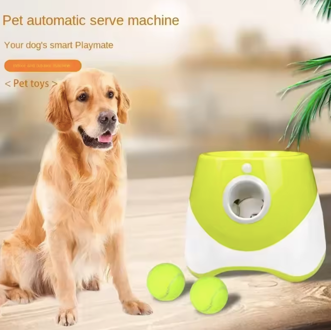 Automatic Mini Ball Launcher Blue