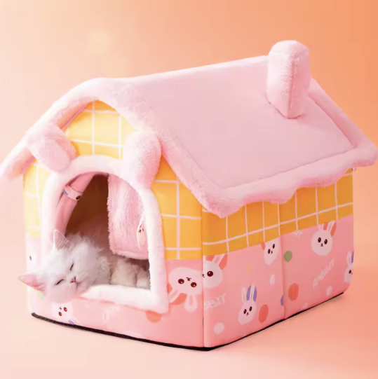 Soft Puppy House Pink