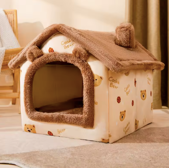Soft Puppy House Soft Brown