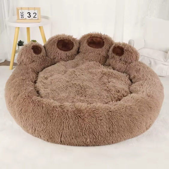 Paw Format Bed Coffee