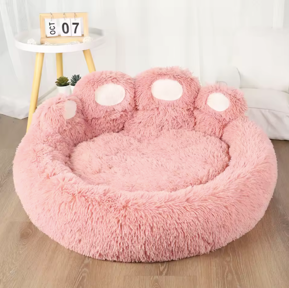 Paw Format Bed Pink