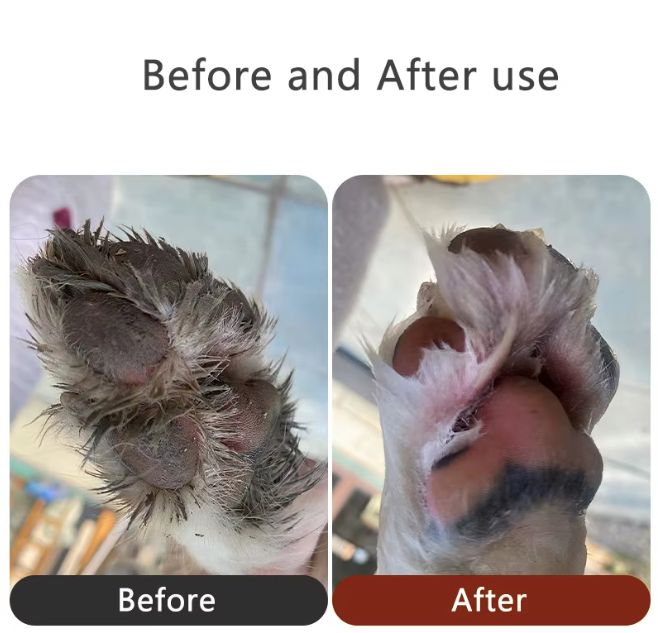 Portable Silicone Paw Cleaner Green