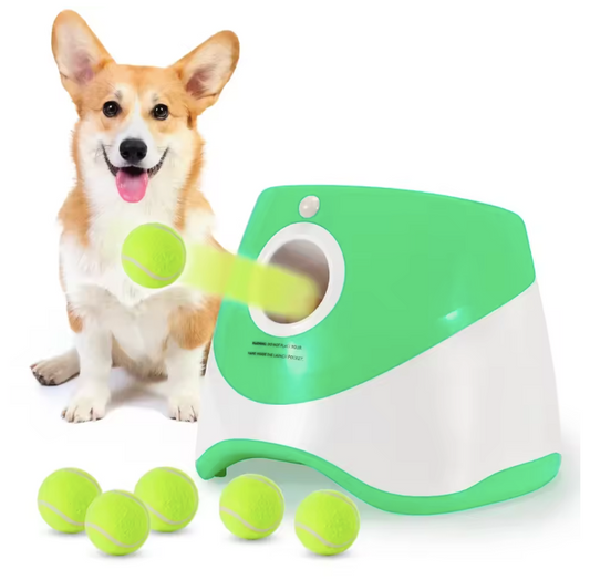 Automatic Mini Ball Launcher Green