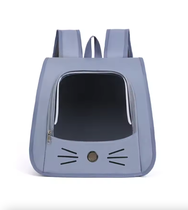 MeowGo Breathable Pet Carrier Backpack Blue