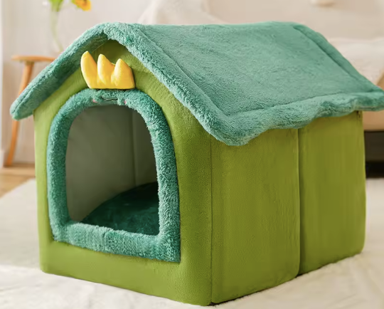 Soft Puppy House Green