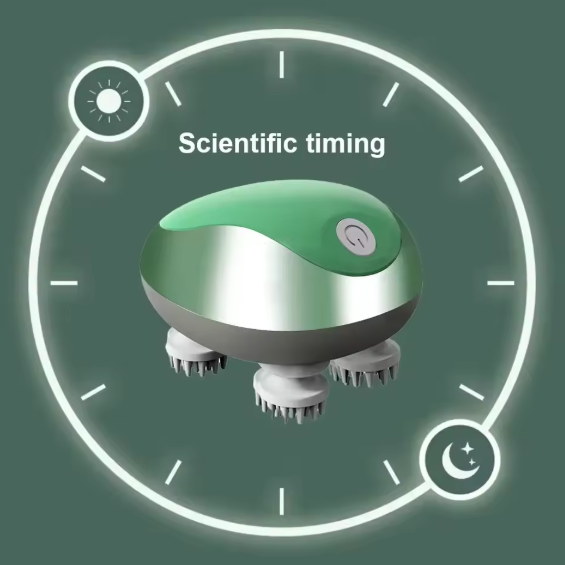 3D Electric Pet Head Massager Gold