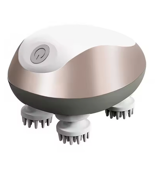 3D Electric Pet Head Massager Gold