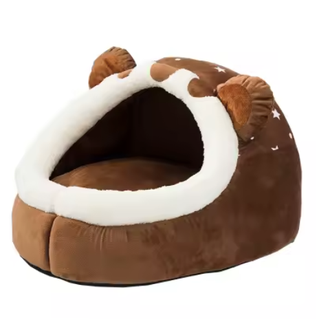 Plush House/Bed Brown